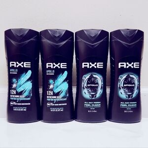 Axe Apollo Body Wash Sage & Cedarwood Bundle
